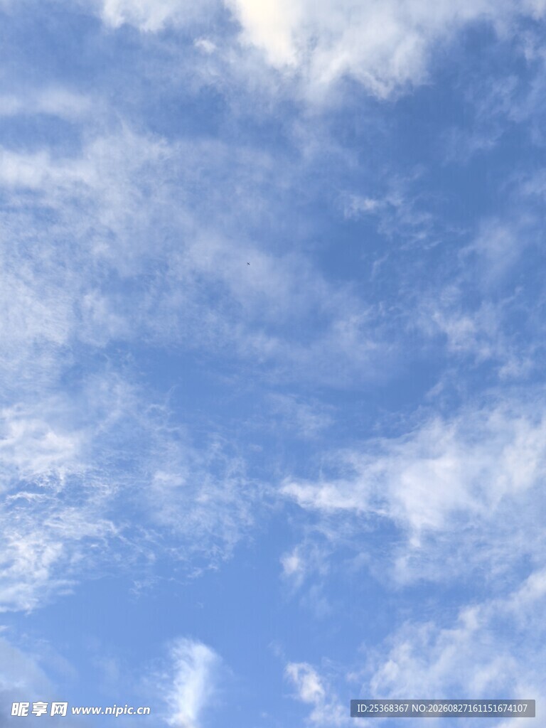 蓝天白云美景