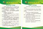 农贸市场制度牌消控人员职责牌