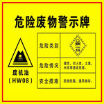 危险废物警示牌