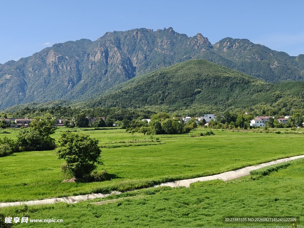 绿树 青山 蓝天 
