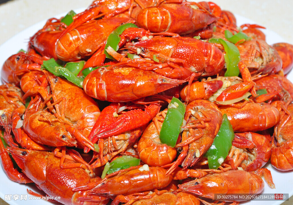 美味香辣小龙虾