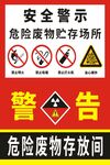 危险废物存放间安全警示
