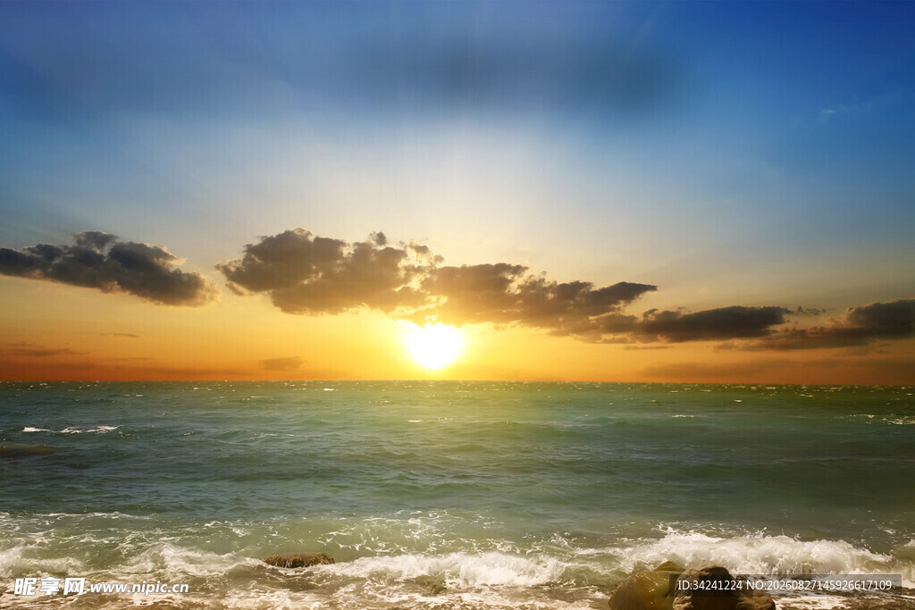海边日落美景