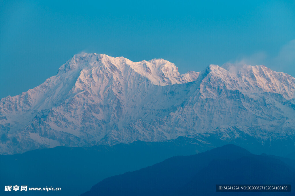 壮丽雪山美景