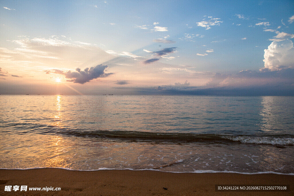 海边日落美景