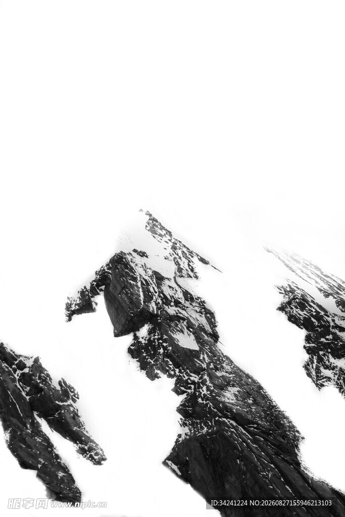 巍峨雪山