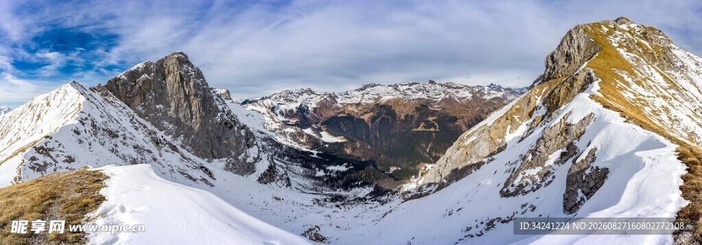 雪山壮丽风光