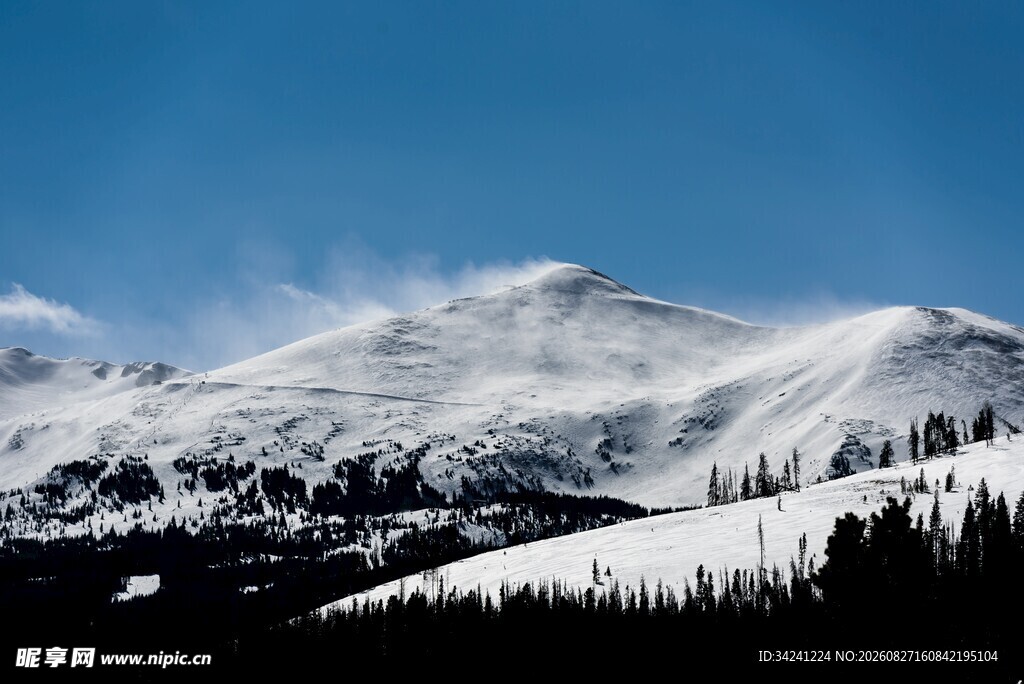 雪山壮丽风光
