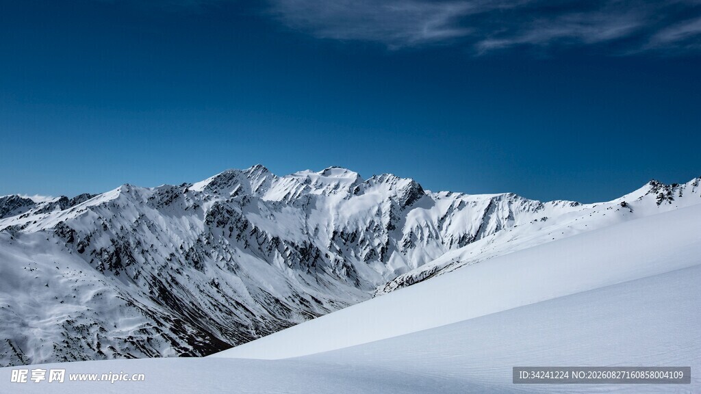 壮丽雪山美景