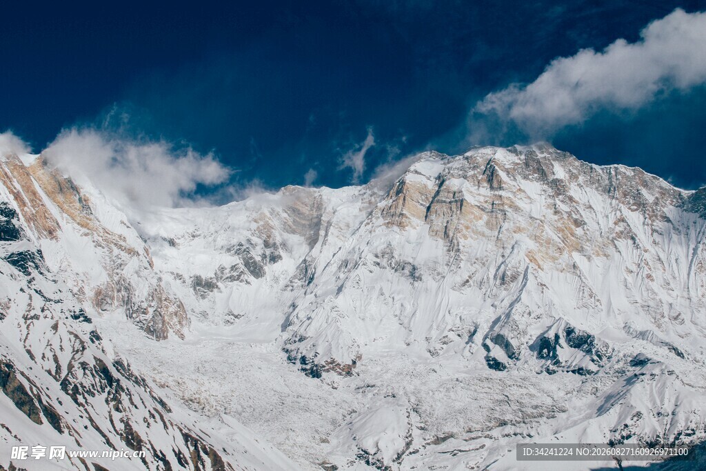 壮丽雪山美景