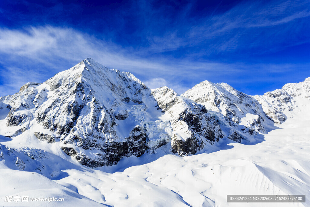 壮丽雪山美景