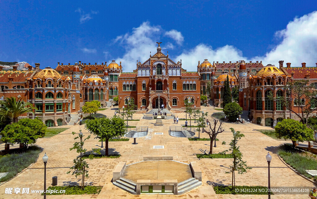 欧式广场建筑景观