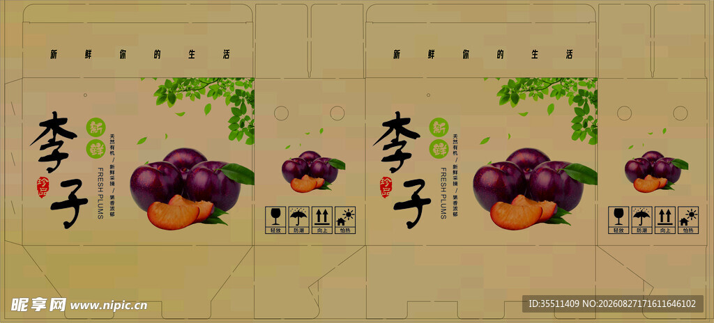 新鲜李子礼盒