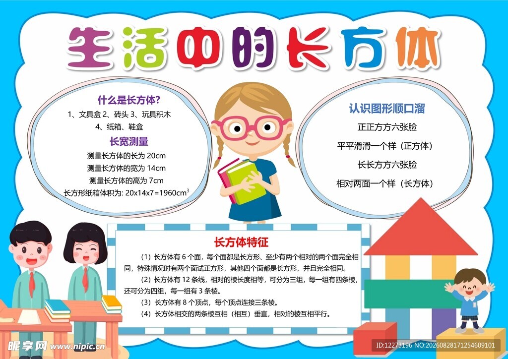 生活中的长方体知识讲解