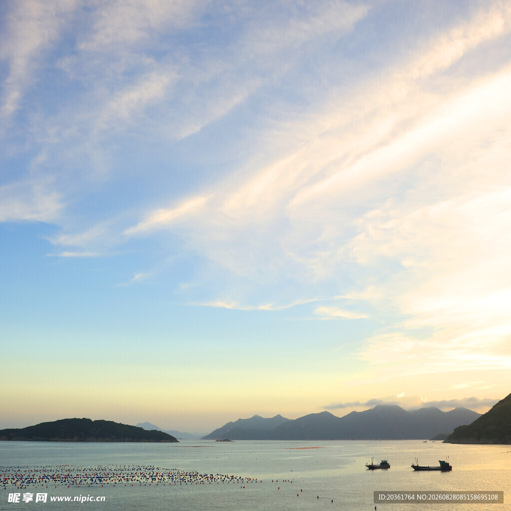 海上日落美景
