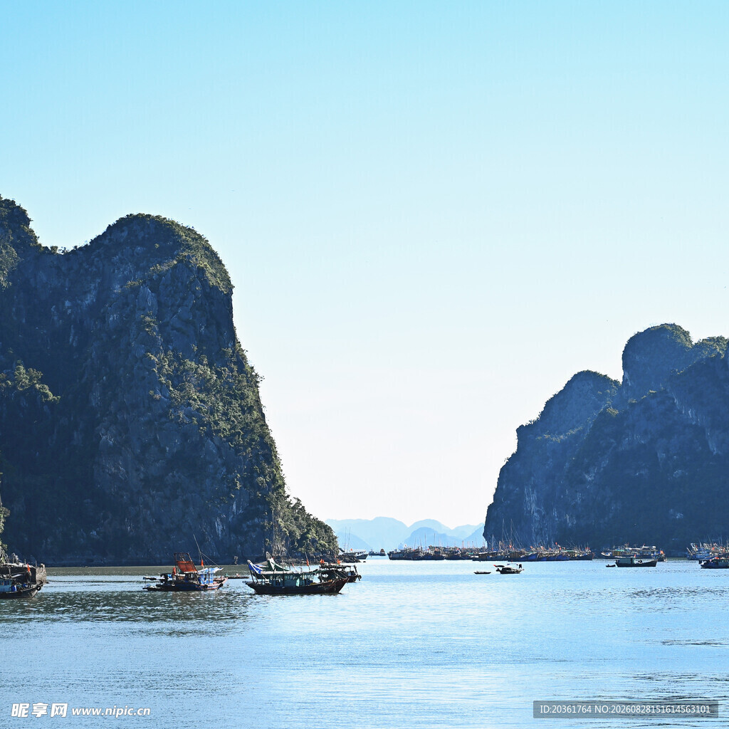 海上喀斯特风光