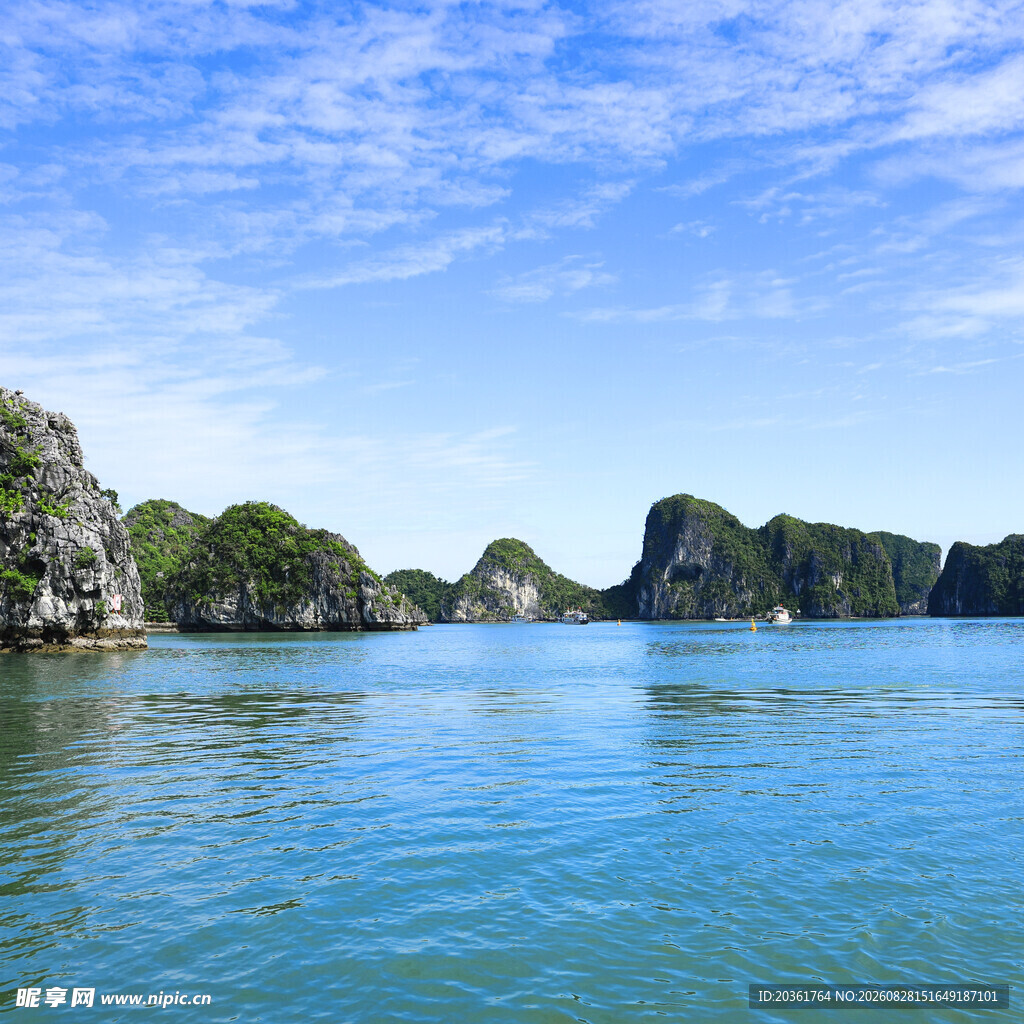 海上喀斯特风光美景