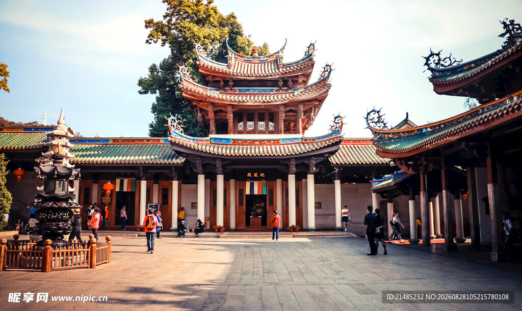 中式古建庭院景观