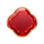 红宝石黄金色边框
