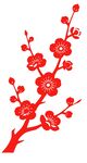 国潮梅花设计