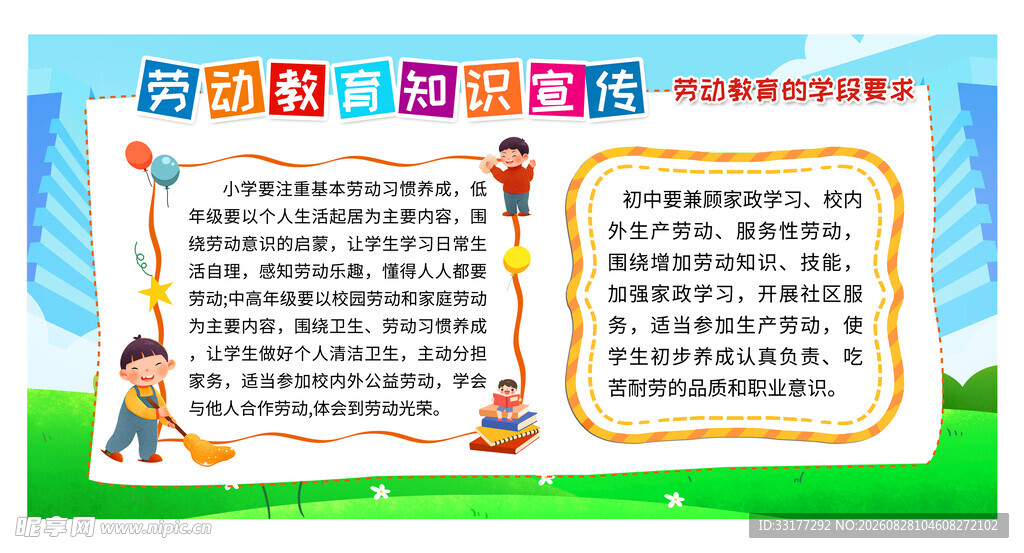 劳动教育知识宣传