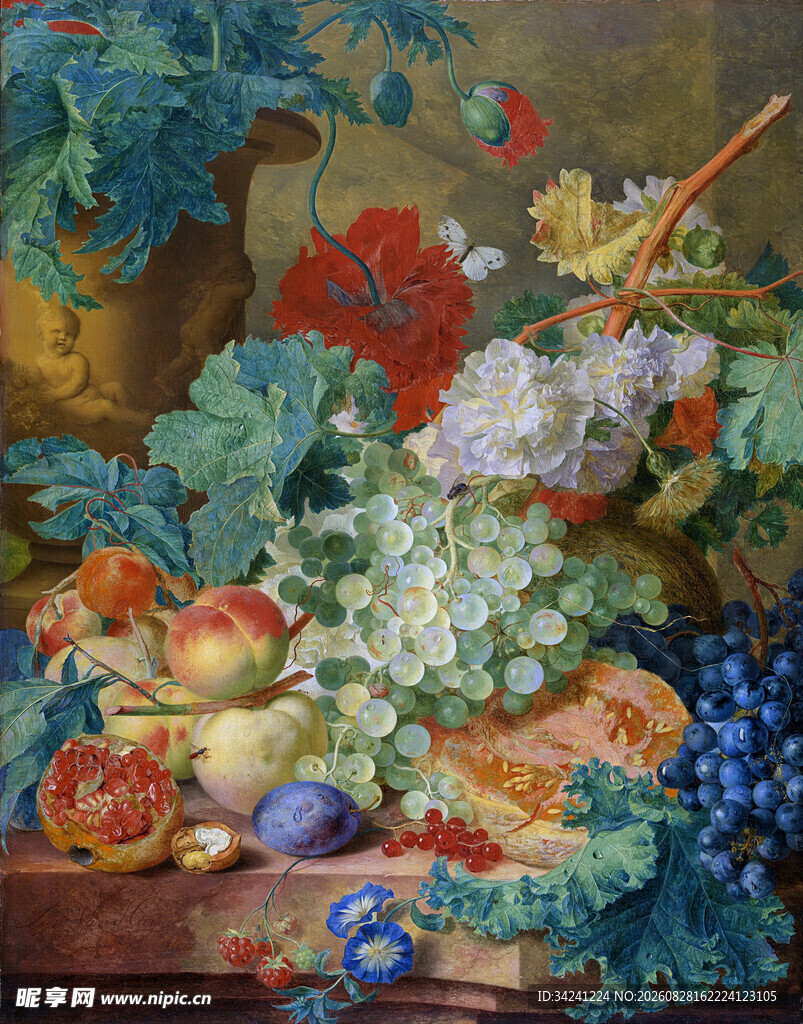 静物蔬果油画作品展示