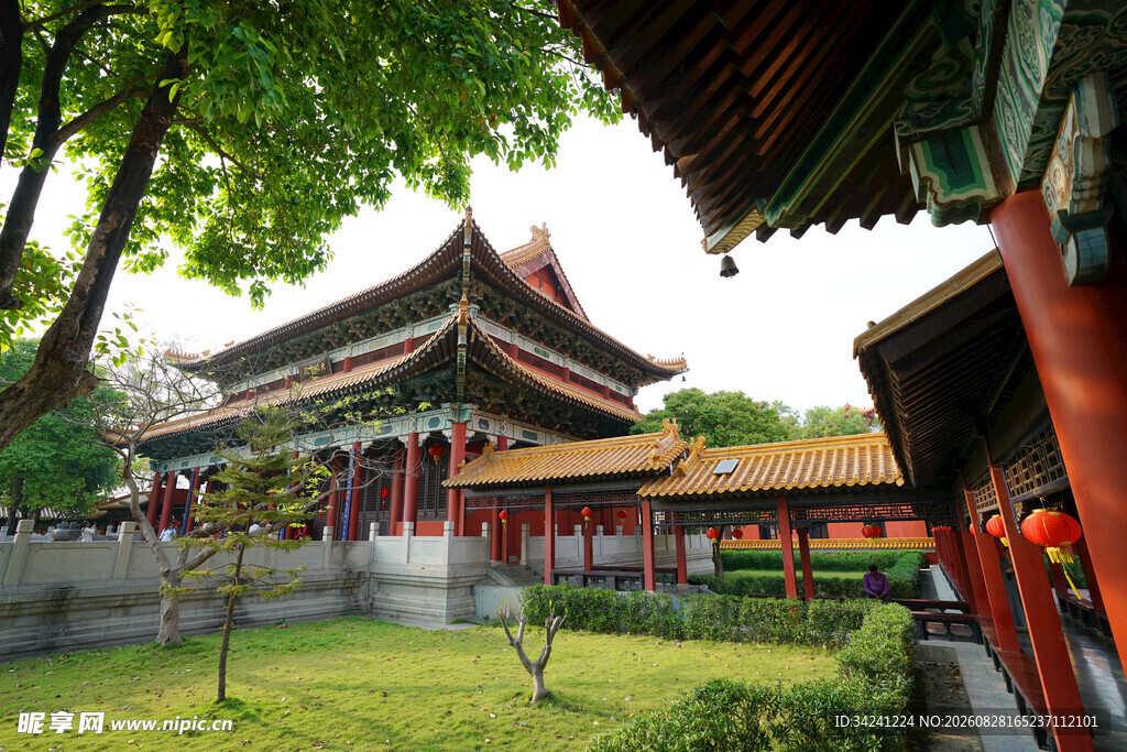 中式古典庭院建筑景观