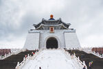 中正纪念堂宏伟建筑景观