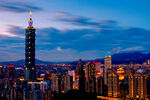 台北城市璀璨夜景