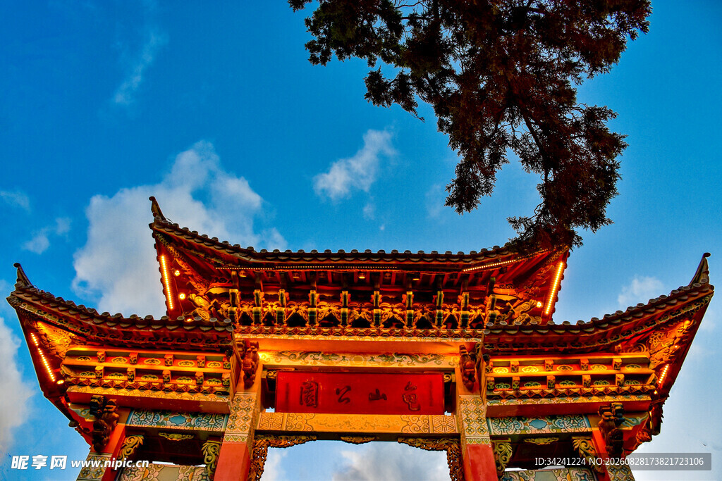 古色古香中式建筑