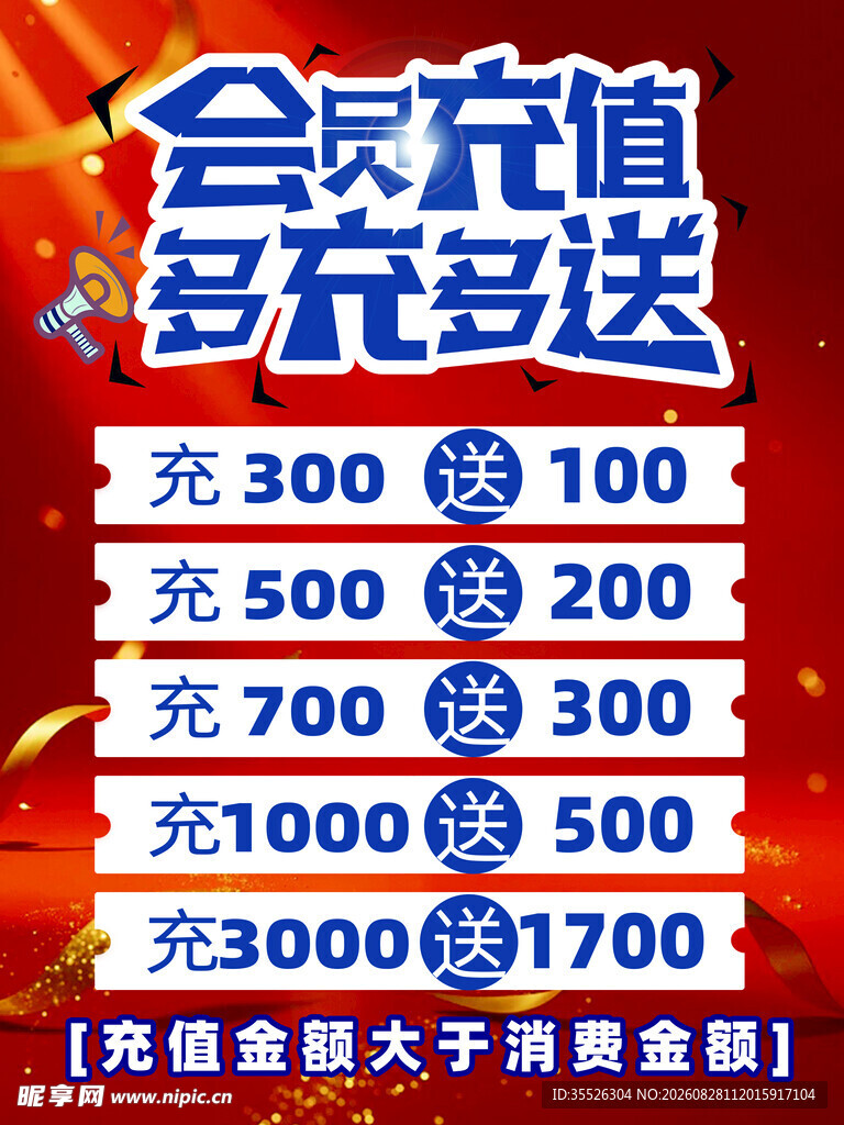 会员充值