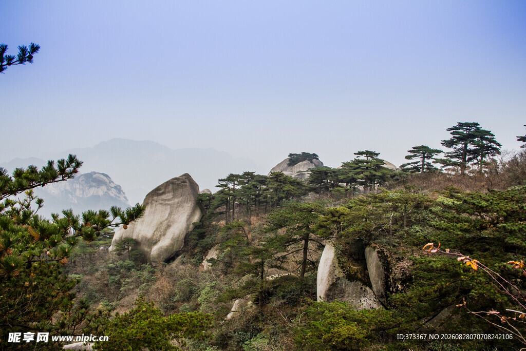 天柱山风光