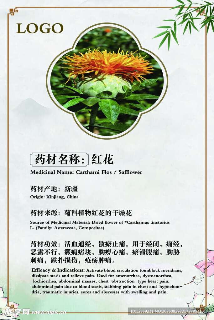 传统园林景观介绍海报