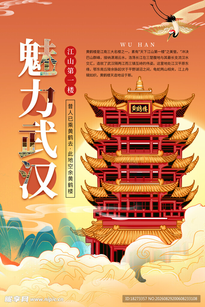 武汉旅游海报