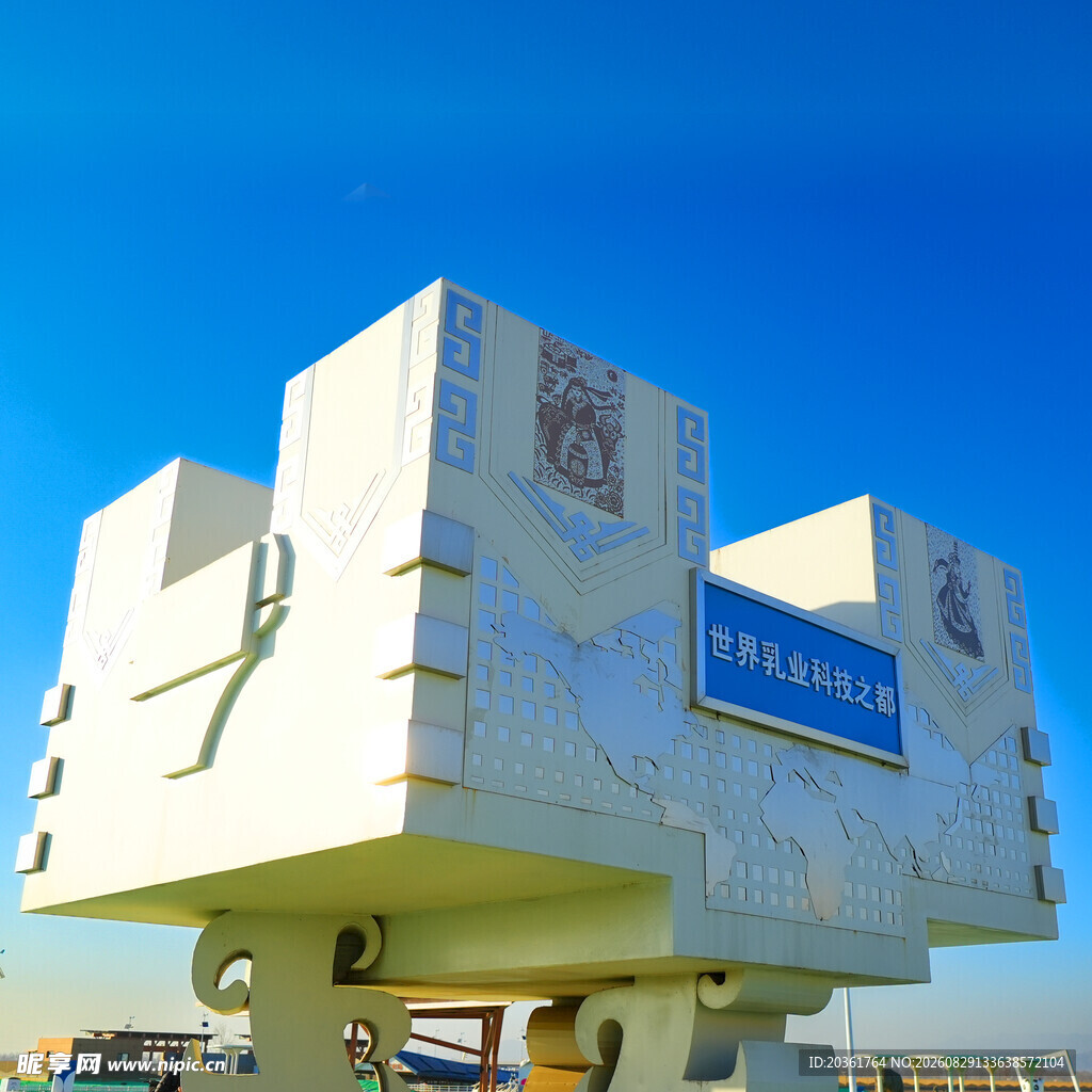 独特造型的建筑外观