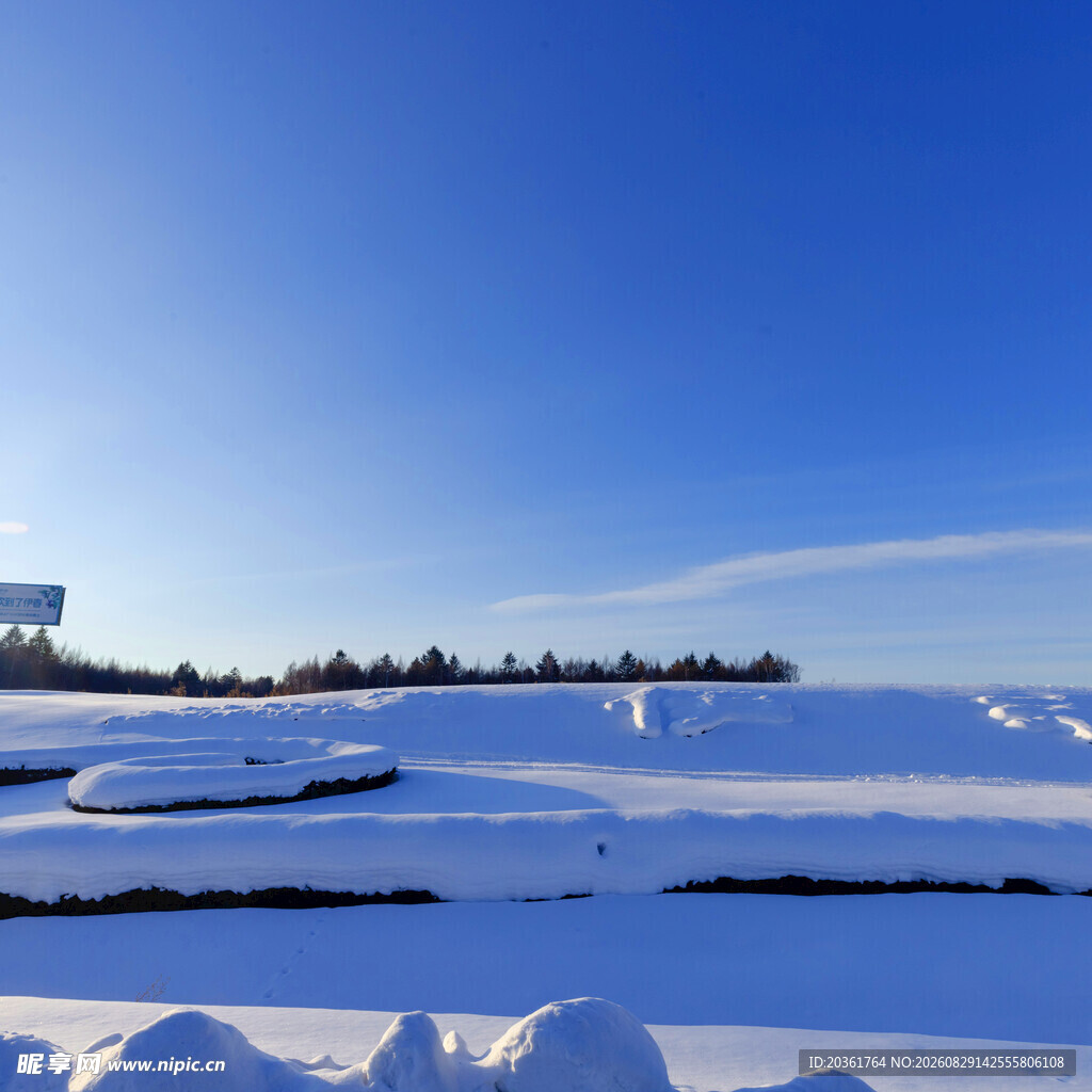 冬日雪景