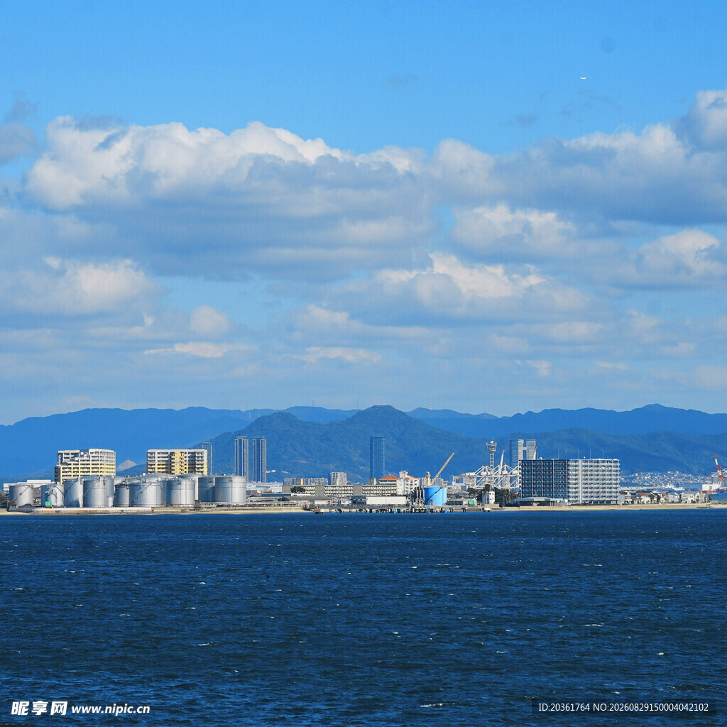 海滨城市远景