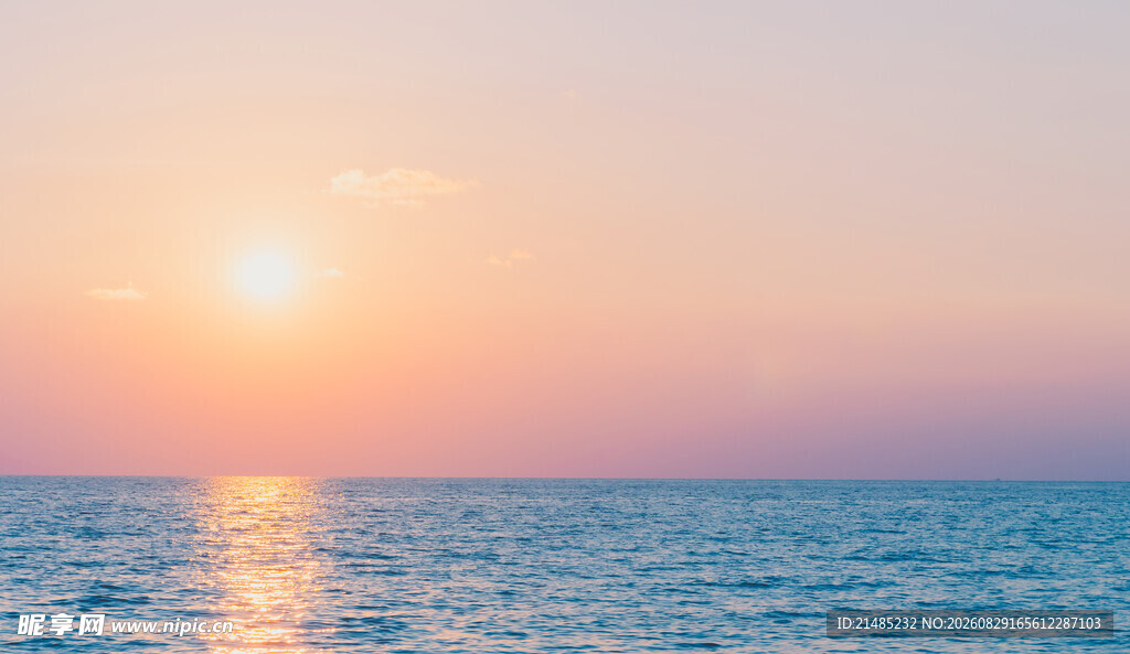 海上日出美景