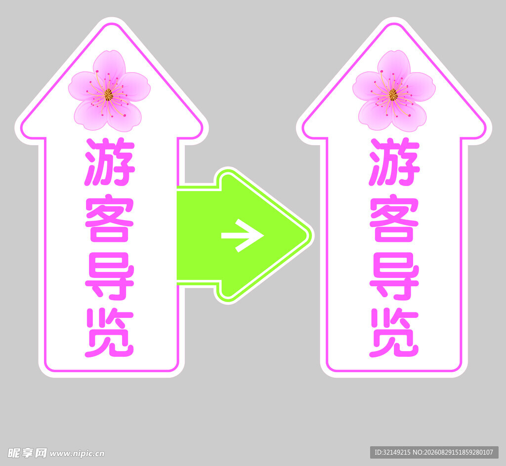 指示地贴