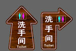 方向指示地贴