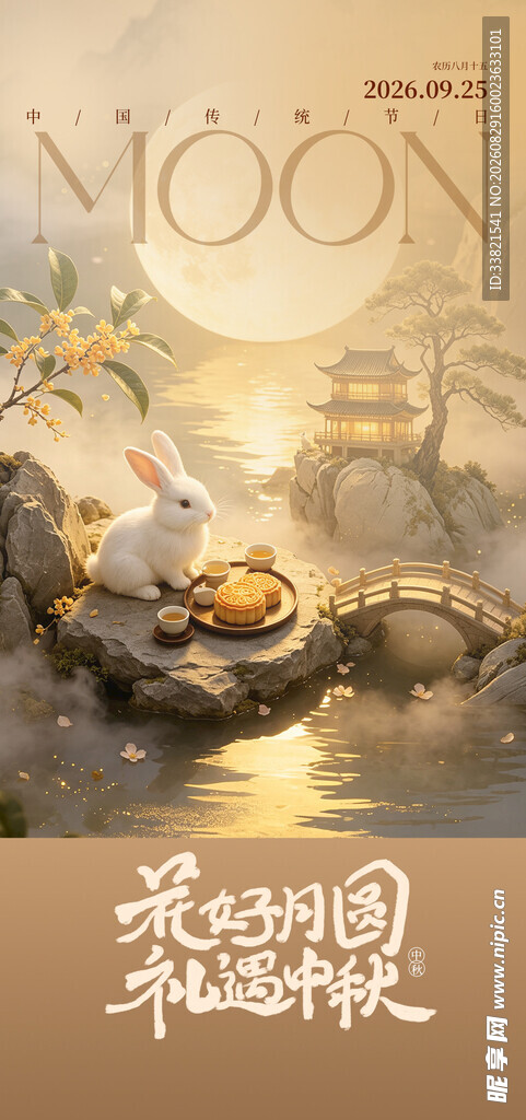 梦幻中秋月夜
