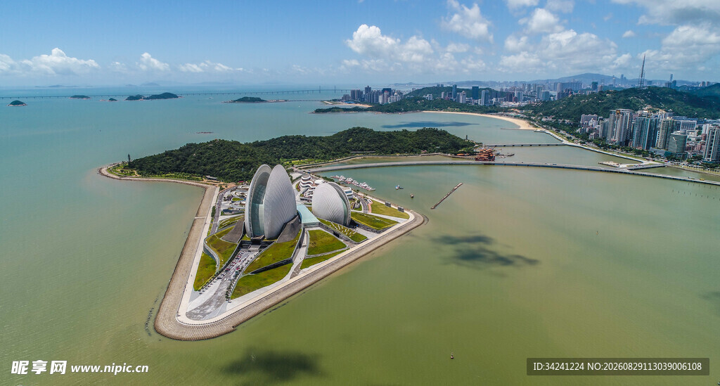 海上独特建筑景观