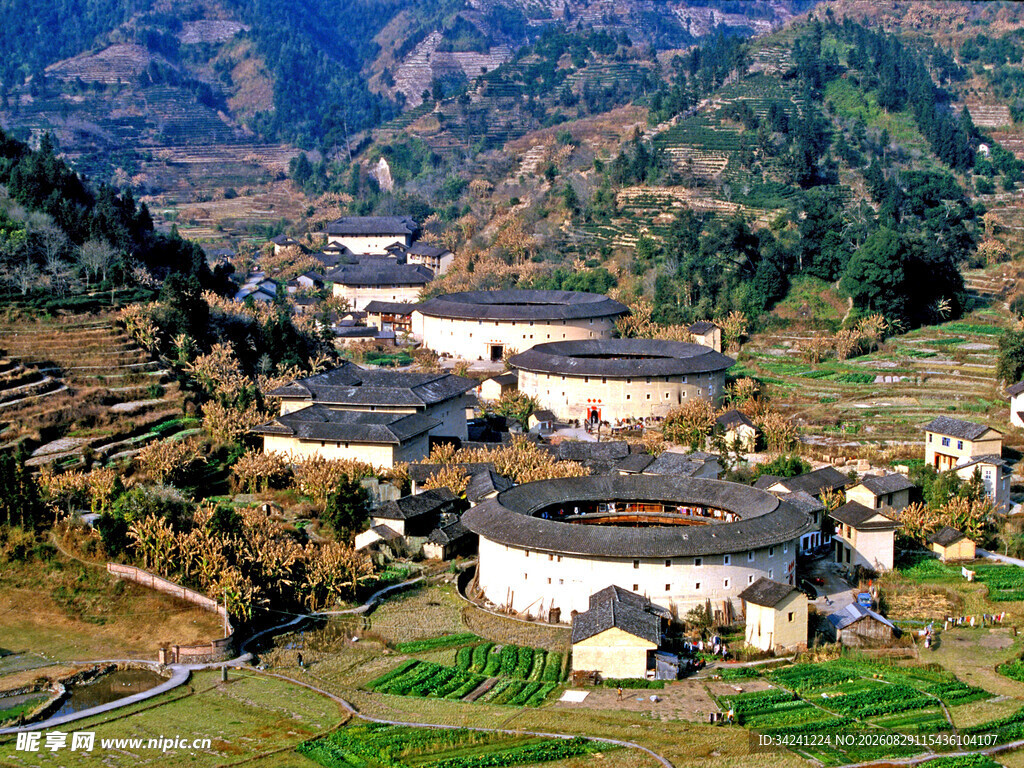 福建土楼风光