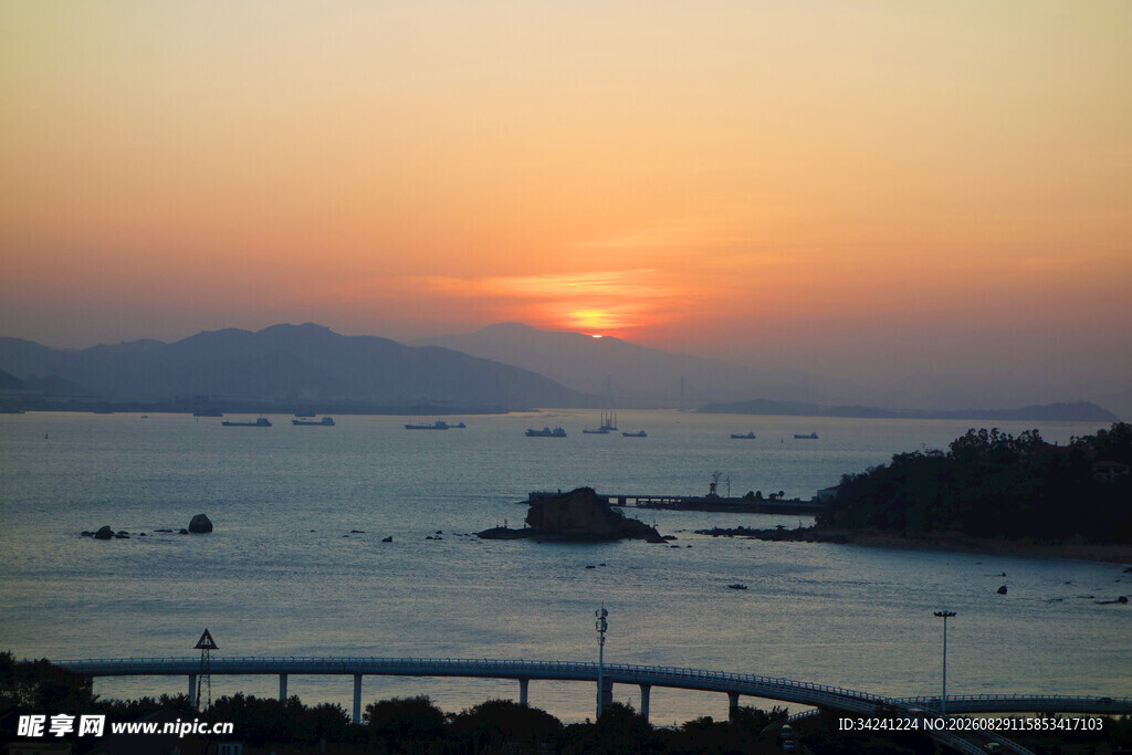 海边日落美景