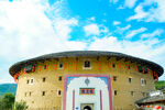 福建土楼圆形建筑风貌