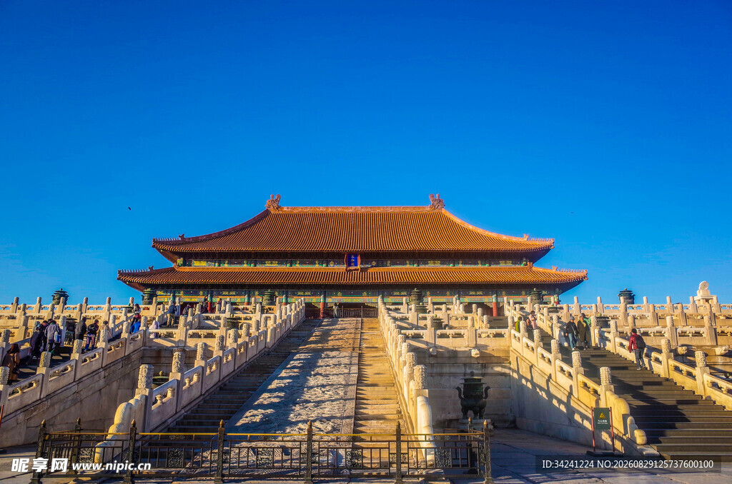 故宫太和殿壮丽景观