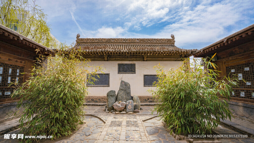 中式庭院古朴景致
