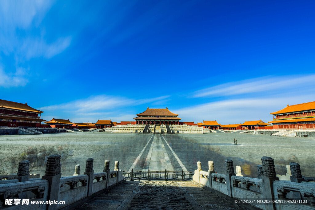 故宫太和殿广场壮丽景观