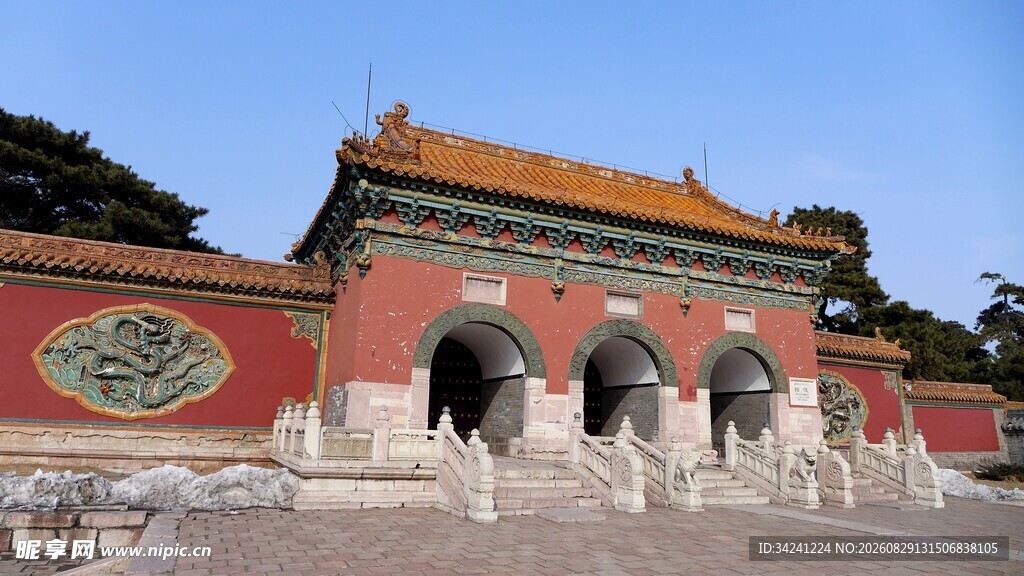 故宫宫门建筑景观