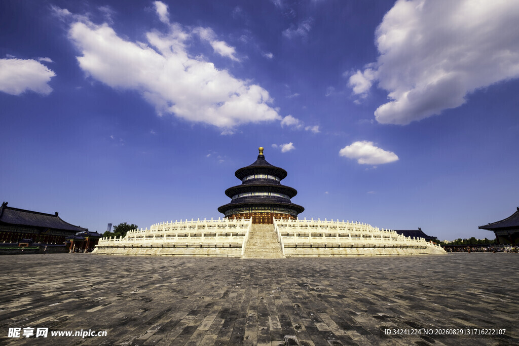 天坛风光古典建筑之美